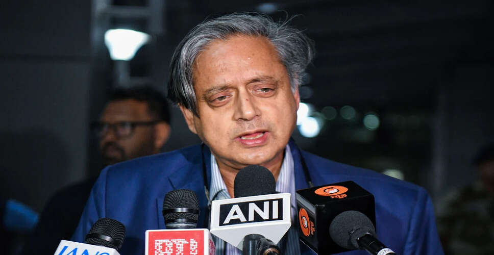 Shashi Tharoor Criticizes Colombia's Sympathy for Pakistan After India's Counterattack