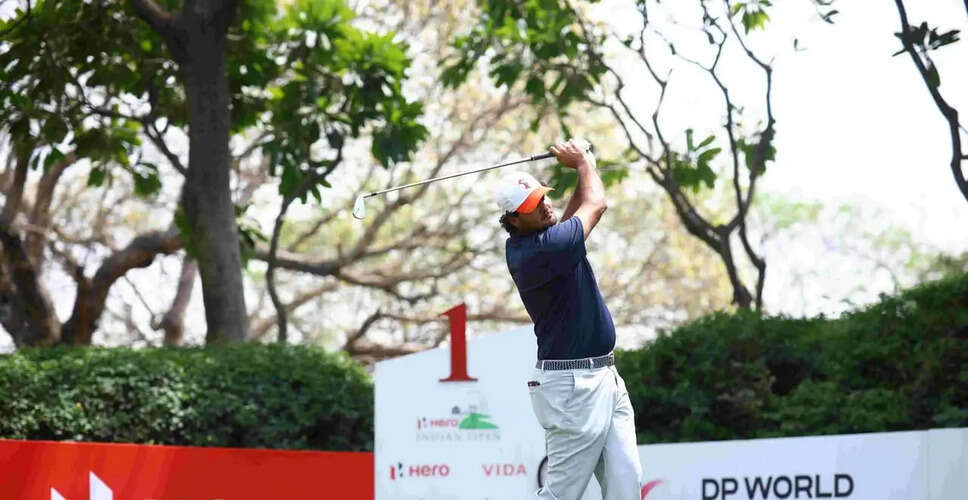 Eugenio Chacarra Holds Four-Shot Lead at Indian Open Heading into Final Round
