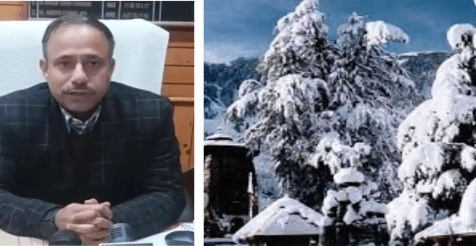 Heavy Snowfall Disrupts Daily Life in Bharmour: Safety Advisory Issued