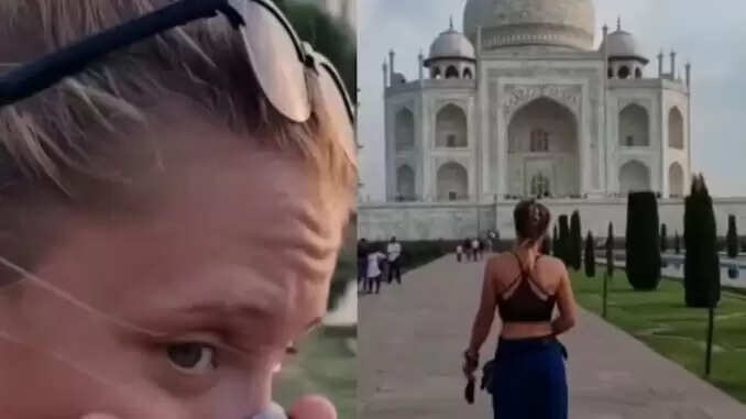 Taj Mahal's Beauty Marred by Pollution: Foreign Tourist's Shocking Video