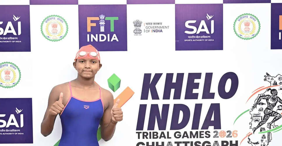 Karnataka Shines at Khelo India Tribal Games 2026 with Swimming Triumphs