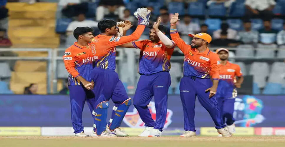 SOBO Mumbai Falcons Reach T20 Mumbai League 2025 Final with Victory Over Bandra Blasters