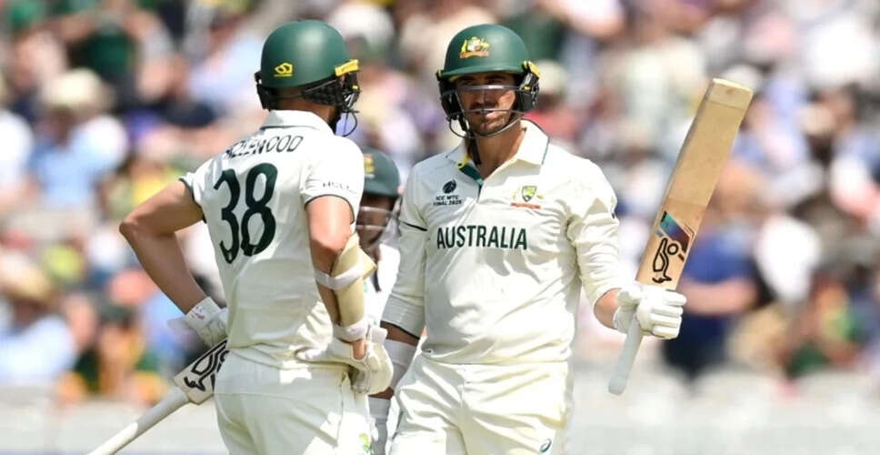 Mitchell Starc's Historic Half-Century Bolsters Australia in WTC Final