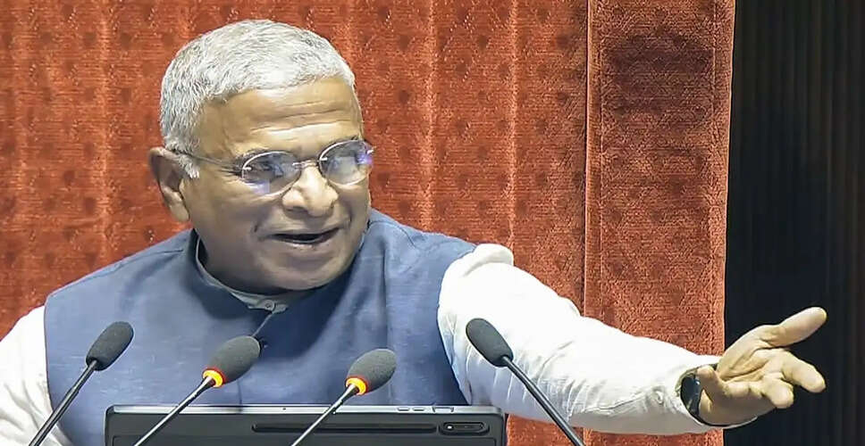 Harivansh Narayan Singh Re-elected as Rajya Sabha Deputy Chairman Unopposed