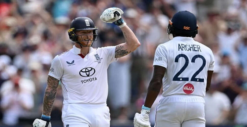 Ben Stokes' Resilience Shines Amidst Challenging Conditions in Adelaide Test