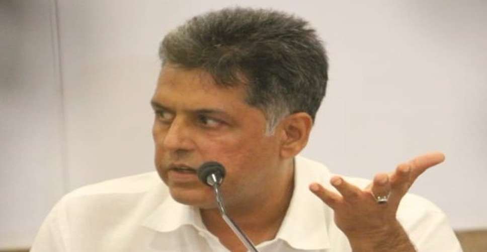 Manish Tewari seeks framing of law mandating functioning of Parliament for 100 days in a year