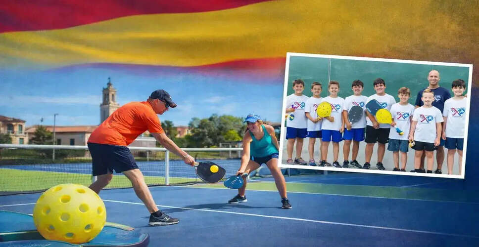 Spain's Tennis Federation Launches Plan to Promote Pickleball