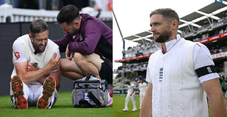 Chris Woakes May Return for England in Final Test Day