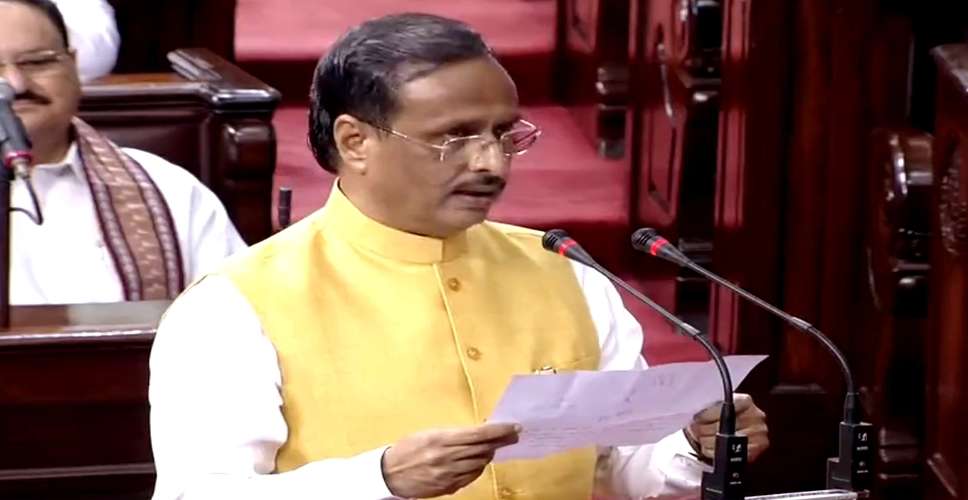 Former UP DyCM Dinesh Sharma takes oath as RS MP