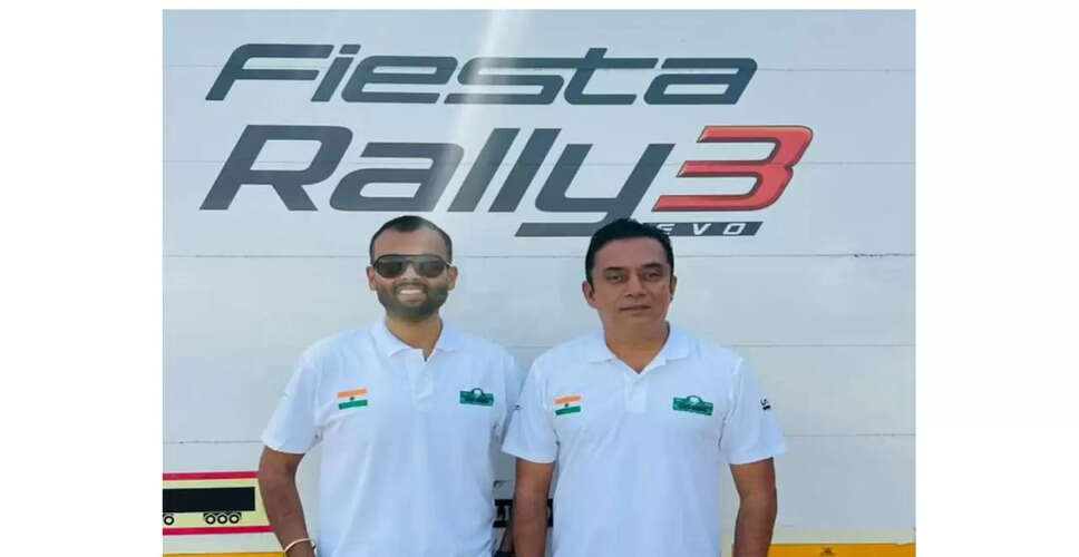 Naveen Puligilla and Musa Sherif to Represent India in Historic WRC Debut in Saudi Arabia