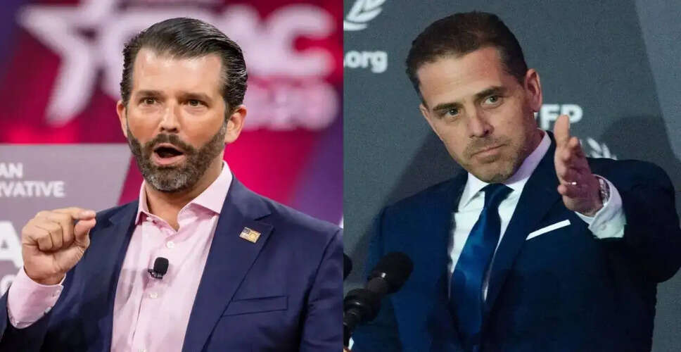 Hunter Biden Challenges Donald Trump Jr. to Cage Match Amid Controversy