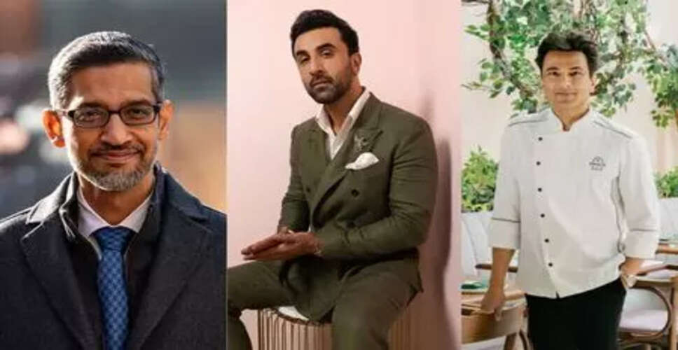 Sundar Pichai, Ranbir Kapoor, and Vikas Khanna Among TIME's 100 Most Influential People of 2026
