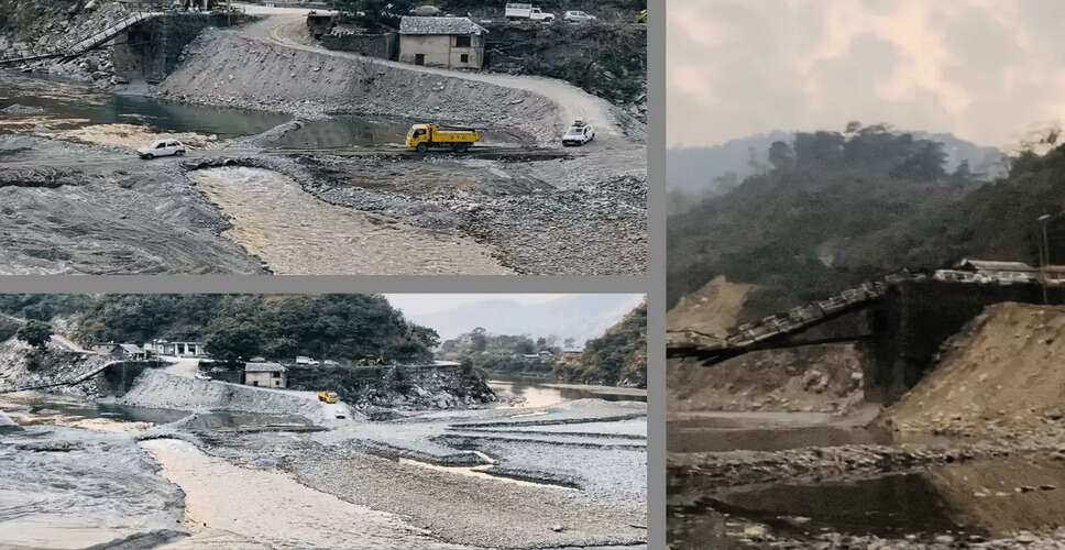 Resilience in Action: Seraj Villagers Rebuild Road to Maa Baglamukhi Temple