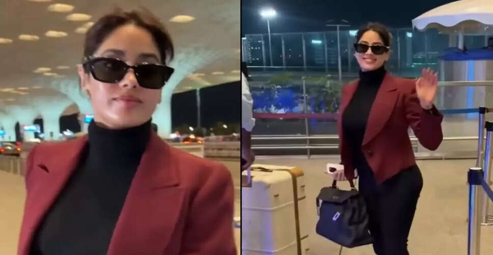 Janhvi Kapoor Prepares for Cannes Film Festival Debut with Stylish Look