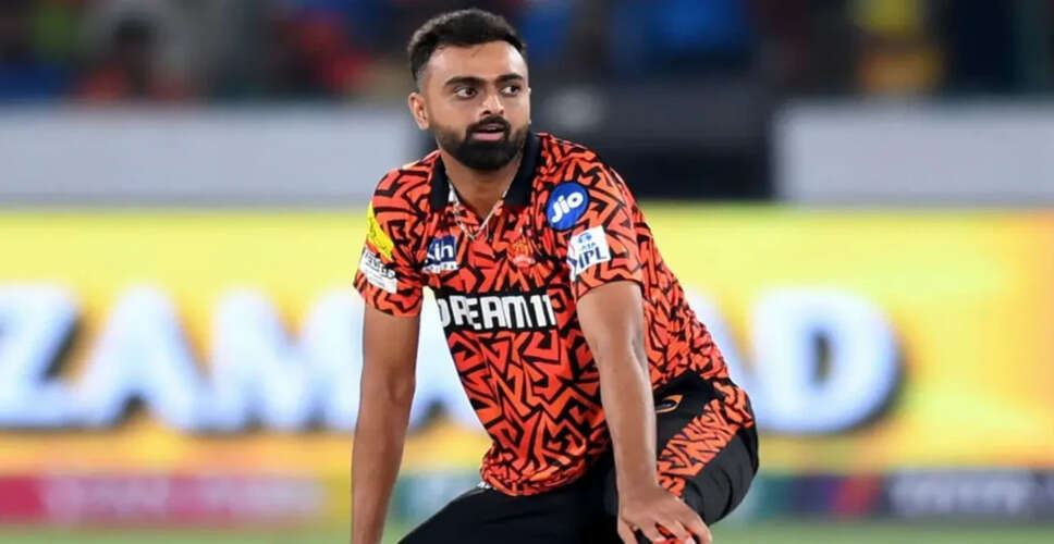 Jaydev Unadkat Praises SRH Bowlers After Victory Over RCB