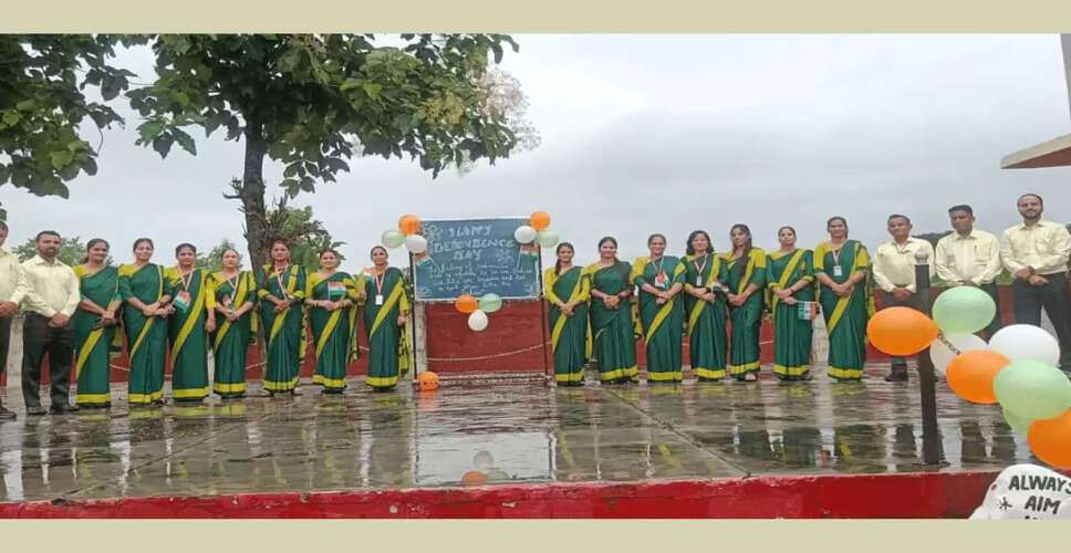 Spring Dale Convent School in Jawali Commemorates Independence Day with Enthusiasm