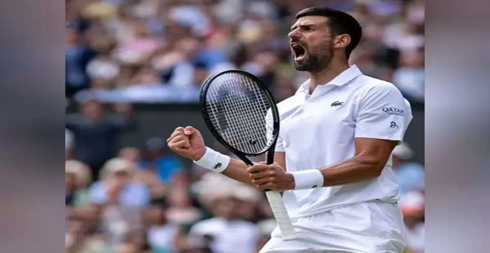 Novak Djokovic Advances to Wimbledon Quarter-Finals After Overcoming Slow Start