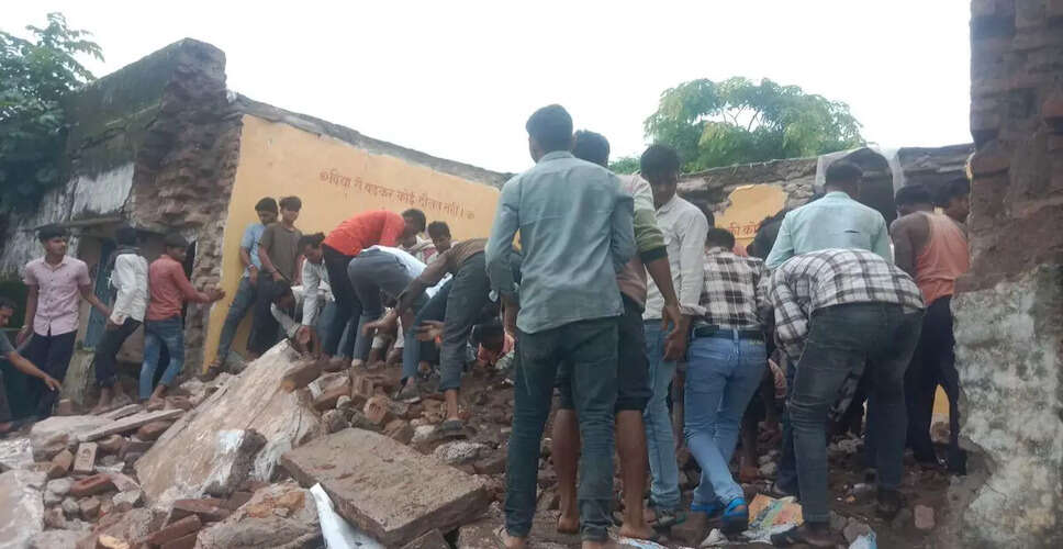 Tragic School Collapse in Rajasthan Claims Lives of Four Children