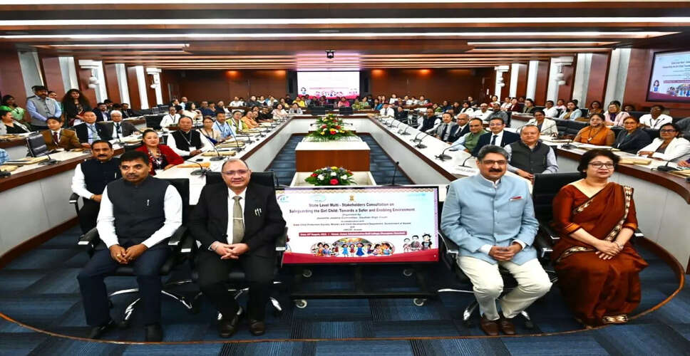 State-Level Consultation on Safeguarding the Girl Child Held in Guwahati