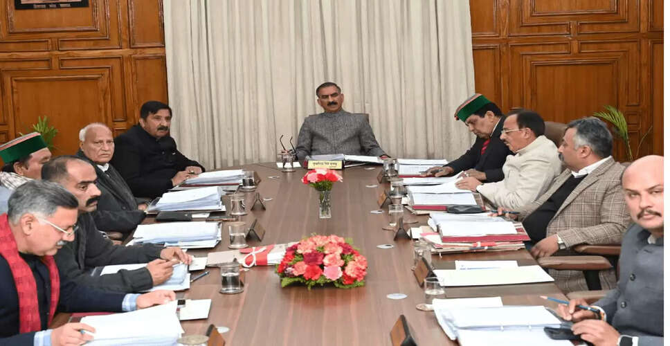 Himachal Pradesh Cabinet Unveils Comprehensive Reforms in Healthcare, Education, and Livelihoods