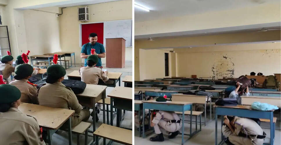 Successful Disaster Preparedness Drill Conducted at Government Arya College, Nurpur