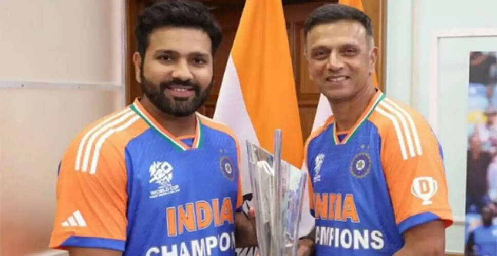 Rahul Dravid Reflects on His Journey with Rohit Sharma and India's T20 World Cup Victory
