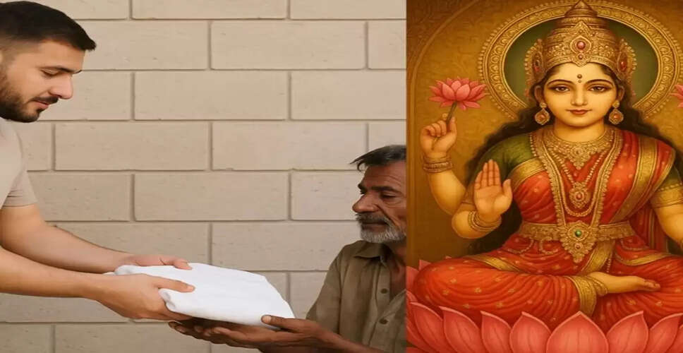 The Significance of Friday Charity: Honoring Goddess Lakshmi