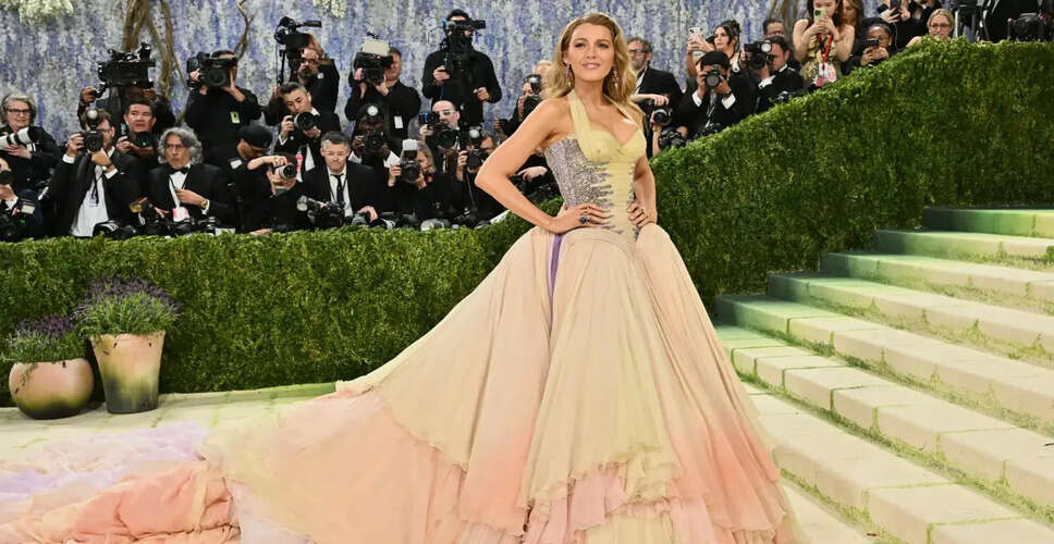 Blake Lively Makes a Stunning Return to the Met Gala After Legal Battle