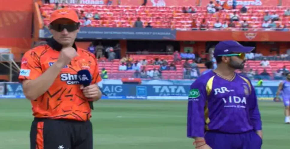 Sunrisers Hyderabad Opt to Bat First Against Kolkata Knight Riders in IPL 2026 Clash
