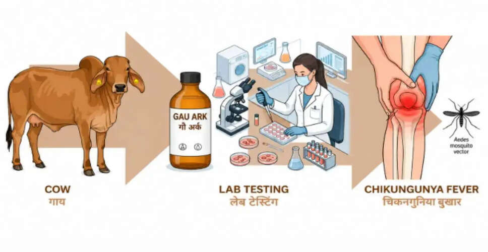 IIT Roorkee Study Highlights Antiviral Potential of Cow Urine Against Chikungunya