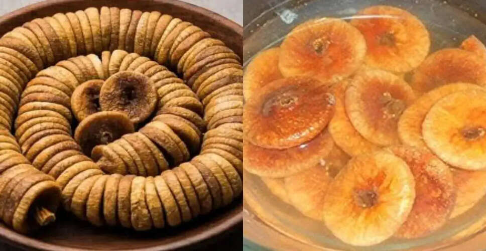 Health Benefits of Fig Water: A Natural Boost for Your Well-being