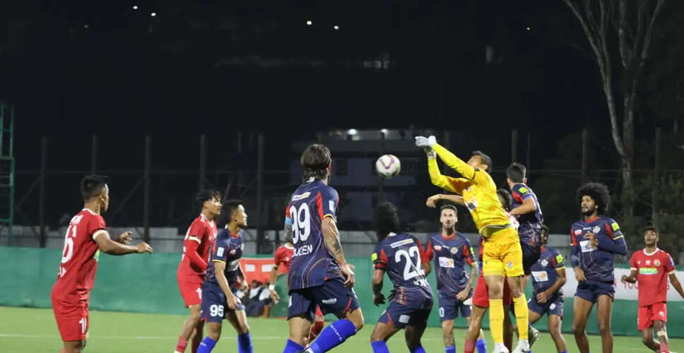 Diamond Harbour FC Triumphs Over Shillong Lajong FC in Thrilling Encounter