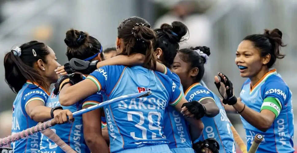 Indian Women's Hockey Team Triumphs at FIH Nations Cup 2025-26