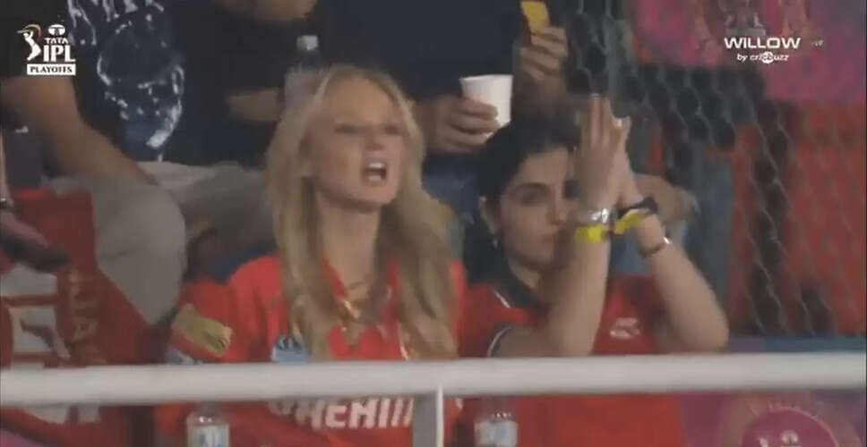 Fan's Emotional Reaction During Punjab Kings vs Royal Challengers Bengaluru Match
