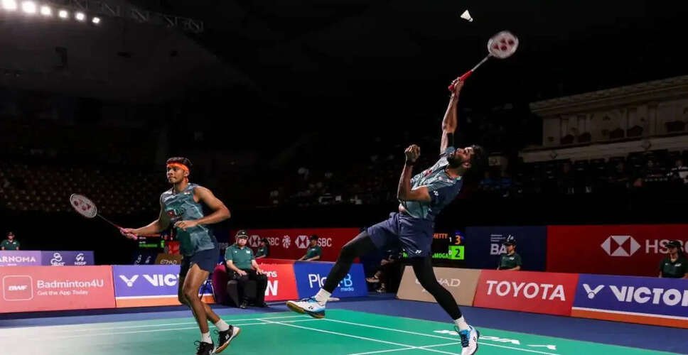 Satwiksairaj Rankireddy and Chirag Shetty Reach Thailand Open Semifinals