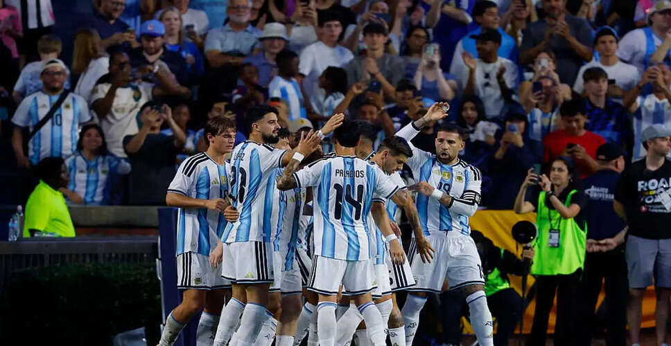 Argentina's Bold Move: Child Support Defaulters Banned from World Cup Matches