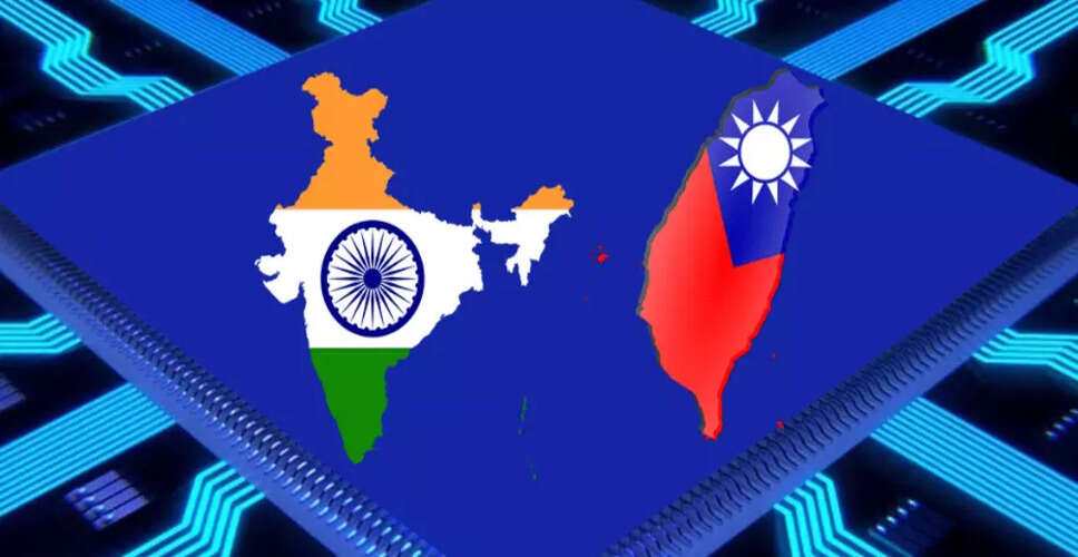 India's Strategic Partnership with Taiwan: A Path to Technological Growth