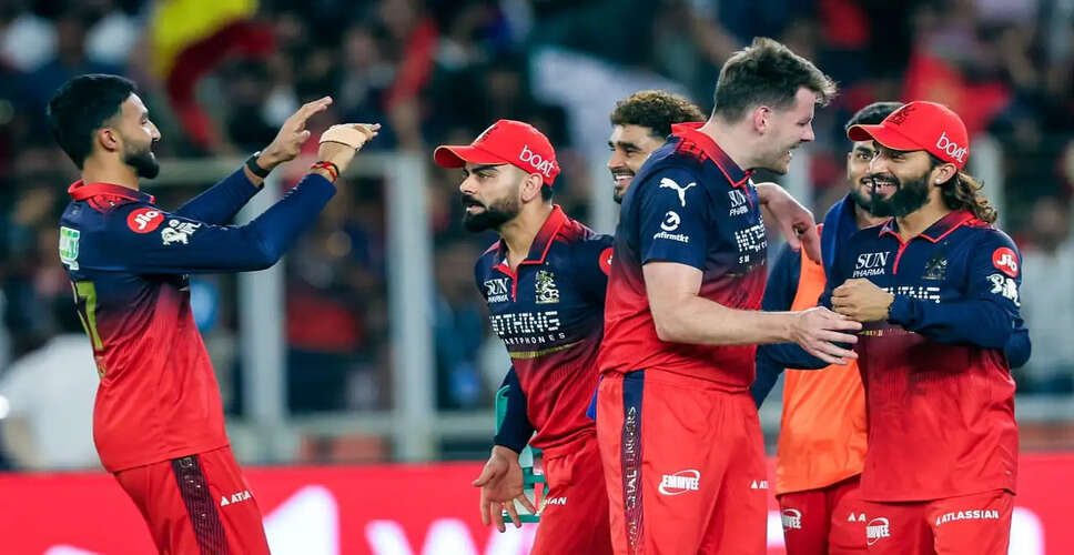 RCB Clinches IPL Title with Thrilling Victory Over Gujarat Titans