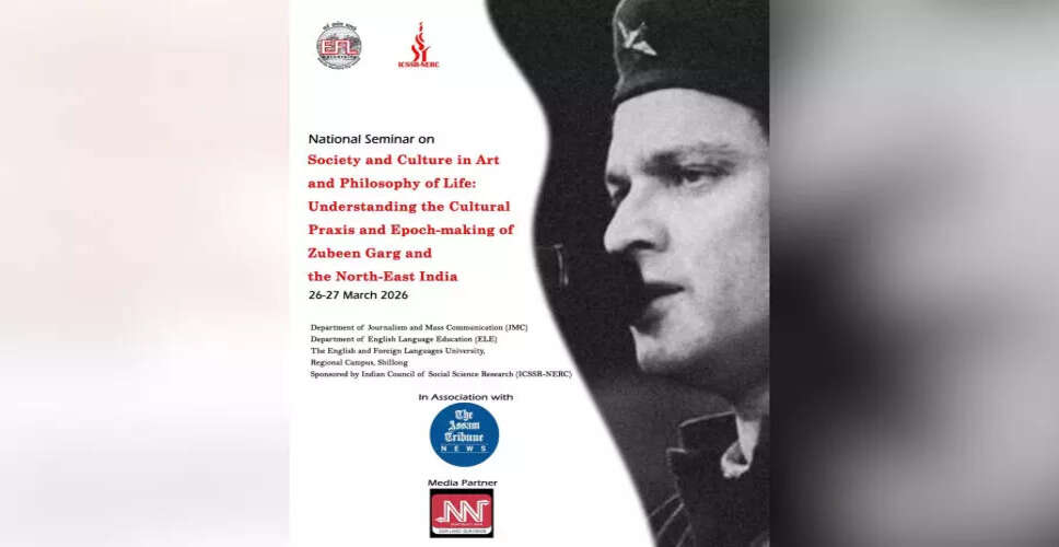Exploring Zubeen Garg's Cultural Impact: A National Seminar at EFLU Shillong