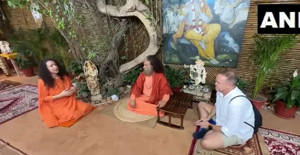 Andy Flower Celebrates International Yoga Day in Rishikesh