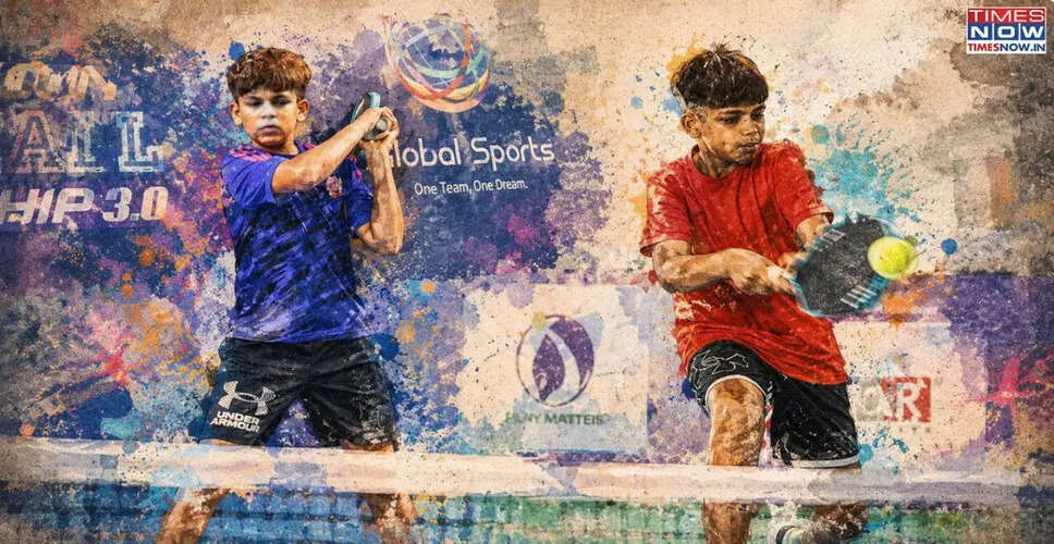 Emerging Star Panth Thakkar Set to Shine at India's First Junior Pickleball Championship
