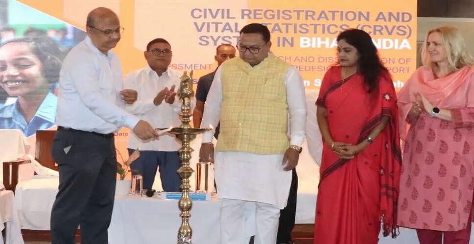 Workshop on Enhancing Civil Registration and Vital Statistics System in Bihar