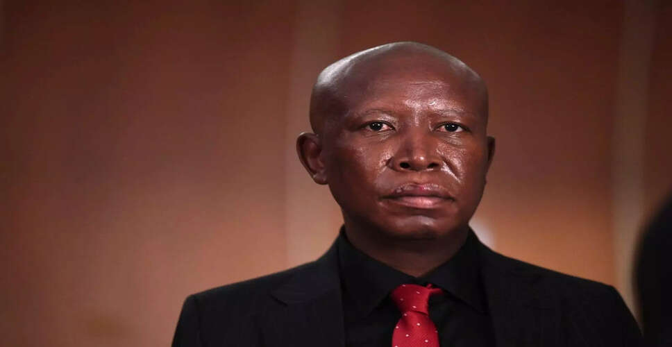 Julius Malema Sentenced to Five Years for Firearm Offenses in South Africa