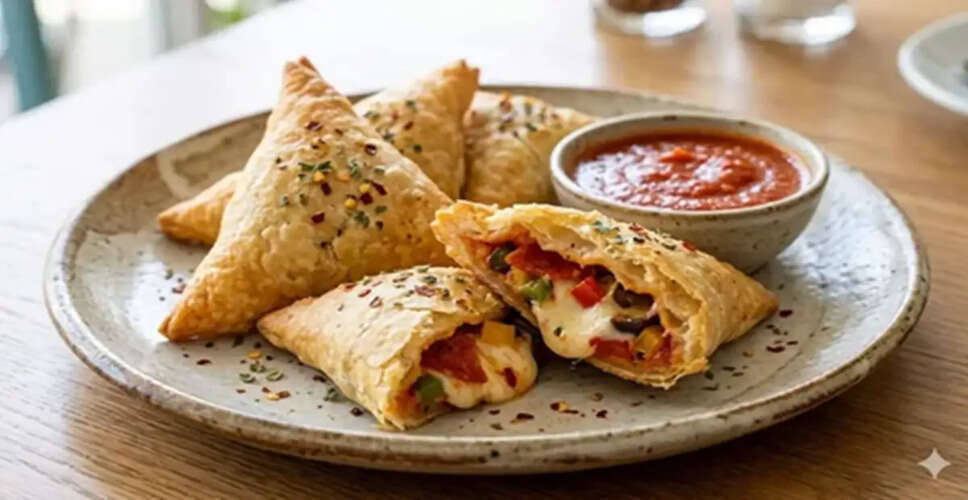 Delicious Pizza Samosa Recipe: A Perfect Snack Fusion