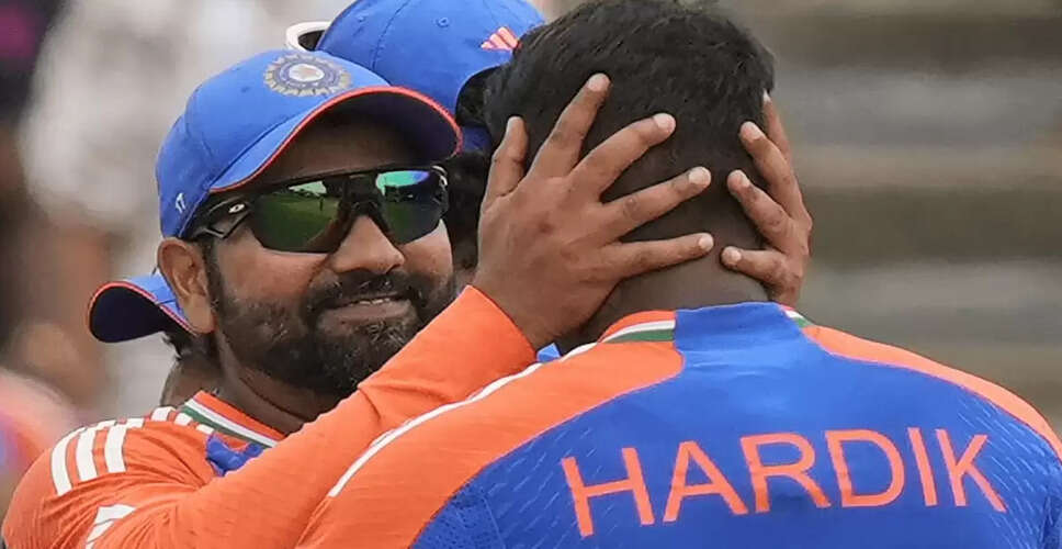 Rohit Sharma Reflects on T20 World Cup Triumph and Hardik Pandya's Key Role