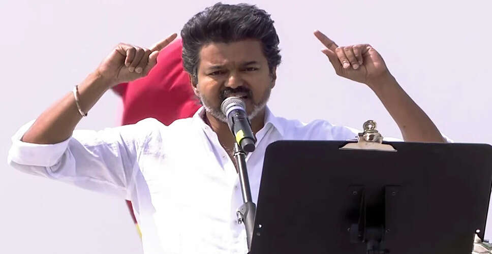 TVK Signals Shift in Political Strategy Ahead of Tamil Nadu Elections