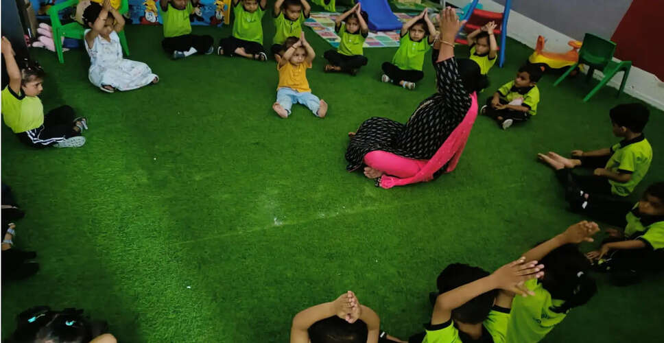 Kids Bit Play School in Kangra Introduces Yoga Classes for Holistic Development