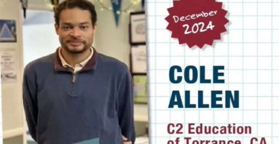 Details Emerge About Cole Tomas Allen, Suspect in White House Correspondents&rsquo; Dinner Shooting