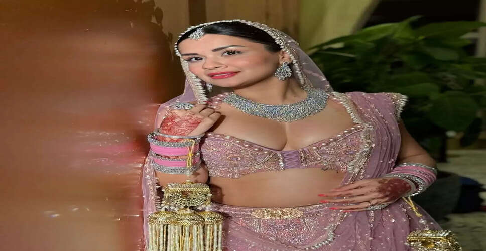 Avneet Kaur Dazzles Fans with Stunning Bridal Look on Instagram