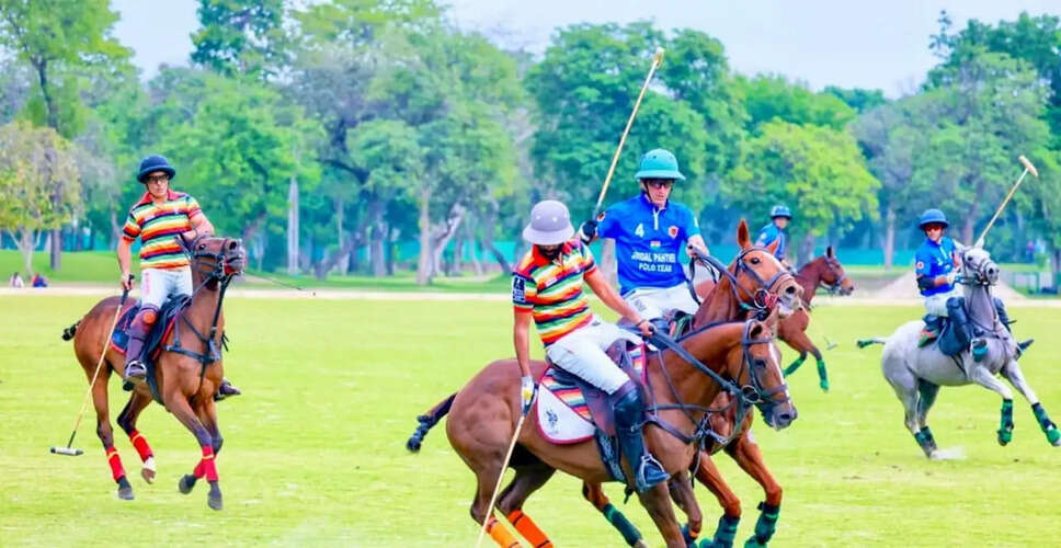 Jindal Panther Triumphs Over Jaipur Achievers in Nail-Biting Polo Match